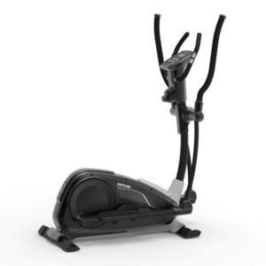 Kompaktiškas elipsinis dviratis Kettler Axos Nova M su 12 kg smagračiu.