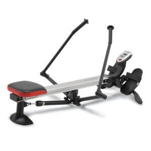 Sulankstomas magnetinis irklavimo treniruoklis TOORX ROWER COMPACT mažoms erdvėms.